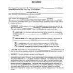 Free California Unsecured Promissory Note Template – Pdf | Word With Regard To Promissory Note California Template