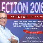 Free Campaign Flyer Template Of 8 Election Brochure Templates Free Psd Within Free Election Flyer Template