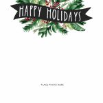 Free Christmas Card Template Ideas – Somewhat Simple Within Free Downloadable Postcard Templates
