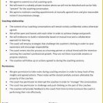Free Coaching Agreement Template Of 8 Executive Coaching Agreement Within Business Coaching Contract Template