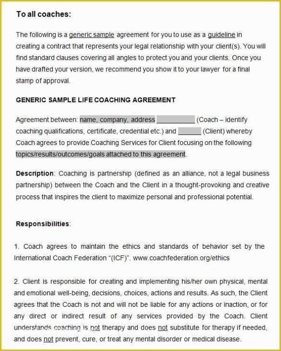 Free Coaching Agreement Template Of Employee Counseling Form Template Intended For Free Hipaa Business Associate Agreement Template 2018