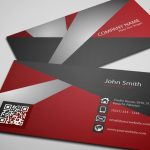 Free Creative Red Business Card Psd Template | Freebies | Graphic With Regard To Free Personal Business Card Templates