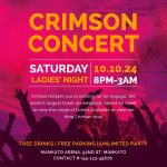 Free Crimson Concert Flyer Template In Adobe Illustrator | Template In Free Flyer Template Illustrator