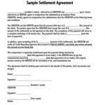 Free Debt Settlement Agreement Templates (How To Guide) – Word | Pdf Intended For Debt Agreement Templates