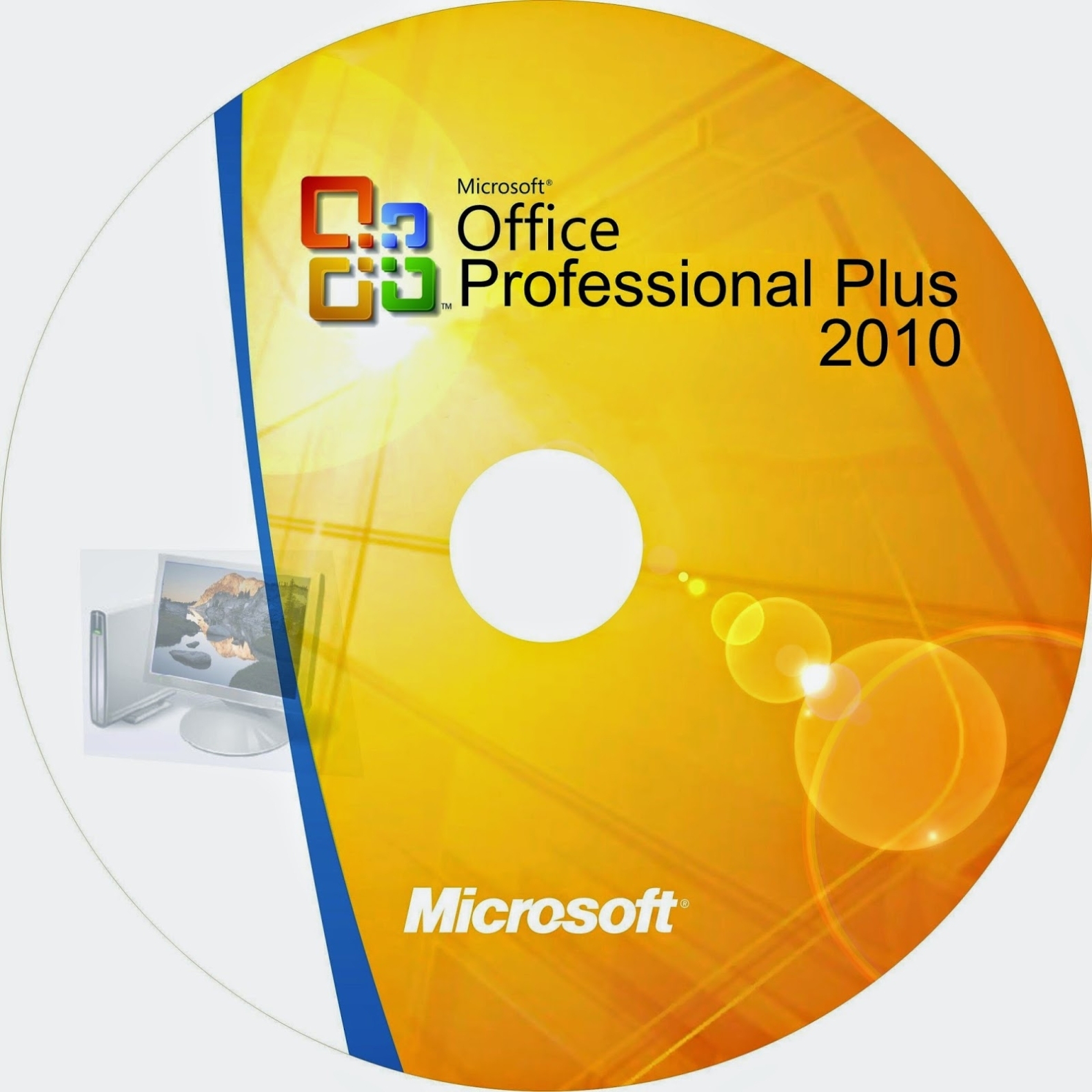 Free Download Cover Designer: Microsoft Office Professional Plus 2010 With Regard To Microsoft Office Cd Label Template