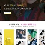 Free Fashion Designer Html5/Css3 Website Template – Psd | Html5 For Estimation Responsive Business Html Template Free Download