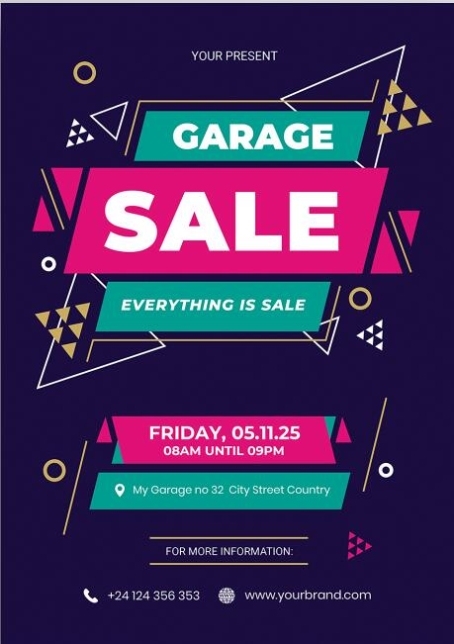 Free Garage Sale Flyer Template Microsoft Word For Your Needs Intended For Garage Sale Flyer Template Word