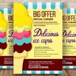 Free Ice Cream Social Flyer Psd Template Free Psd Templates, Png Within Ice Cream Social Flyer Template
