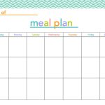 Free Meal Plan Printable – All Things Mamma Pertaining To 7 Day Menu Planner Template
