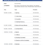 Free Meeting Agenda Template – Edit, Fill, Sign Online | Handypdf With Regard To Meeting Agenda Template Word 2010