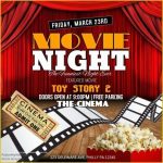 Free Movie Night Flyer Template Of The Gallery For Movie Flyer Template intended for Movie Flyer Template Word