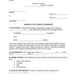 Free Nevada Marital Settlement Agreement - Pdf | Word | Eforms intended for property settlement agreement sample