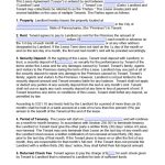 Free Pennsylvania Month To Month Lease Agreement Template | Pdf | Word Within Yearly Rental Agreement Template