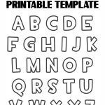 Free Printable Block Letter Templates – 10 Best 2 Inch Alphabet Letters Inside Block Letter Template Free