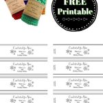 Free Printable Dishcloth Wrappers – Free Printable Pertaining To Craft Label Templates