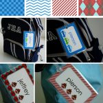 Free Printable: Diy Bag Tag Template – Great For Back To School Regarding Goodie Bag Label Template