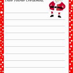 Free Printable Letter From Santa Word Template Of Free Printable Letter Pertaining To Letter From Santa Template Word