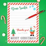 Free Printable Letter To Santa – Happiness Is Homemade Regarding Santa Letterhead Template
