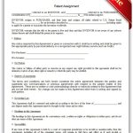 Free Printable Patent Assignment Form (Generic) Intended For Invention Assignment Agreement Template