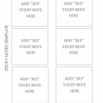 Free Printable Post It Notes With Printable Post It Notes Template