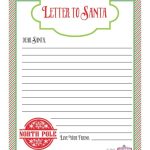 Free Printable Santa Letters | Christmas Activities | Finlee And Me throughout Free Letters From Santa Template