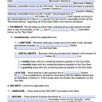 Free Promissory Note Template – Adobe Pdf & Microsoft Word – Promissory Intended For Free Installment Promissory Note Template