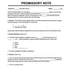 Free Promissory Note Template - Pdf &amp; Word | Legal Templates pertaining to Free Promissory Note Template For Personal Loan