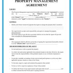 Free Property Management Agreement Form And Template Pertaining To Real Estate Broker Fee Agreement Template
