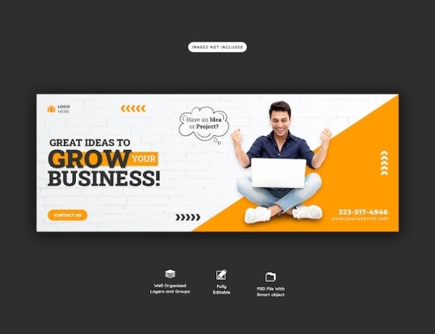 Free Psd | Business Promotion And Corporate Facebook Cover Template Intended For Facebook Templates For Business