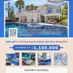 Free Real Estate / House For Sale Flyer Template In Psd – Designbolts With Home For Sale By Owner Flyer Template