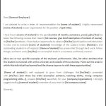 Free Recommendation Letter Template | Free Word Templates With Regard To Template For Referral Letter