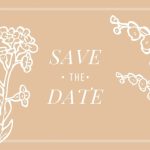 Free Save The Date Postcards Templates To Customize | Canva Throughout Vintage Postcard Save The Date Template