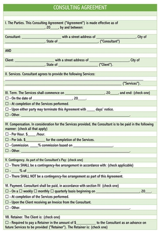 Free Service Contract Templates (Word) – Simple Guide Inside Contract For Service Agreement Template