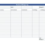 Free Simple Mileage Log Template For Small Business Regarding Record Keeping Template For Small Business