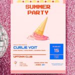 Free Summer Party Flyer Template In Google Docs Throughout Google Docs Flyer Template