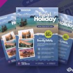 Free Travel Flyer Template Psd | Flyer Psd Inside Vacation Flyer Template