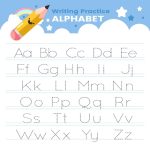 Free Vector | Alphabet Tracing Template Within Tracing Letters Template