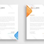 Free Vector | Elegant Letterhead Design Template For Your Business in Elegant Letterhead Template