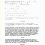 Free Vehicle Rental Agreement Template Of Rental Car Agreement Forms In Car Hire Agreement Template