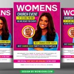 Free Women'S Bible Study Flyer Psd Template Free Psd Templates, Png For Bible Study Flyer Template Free