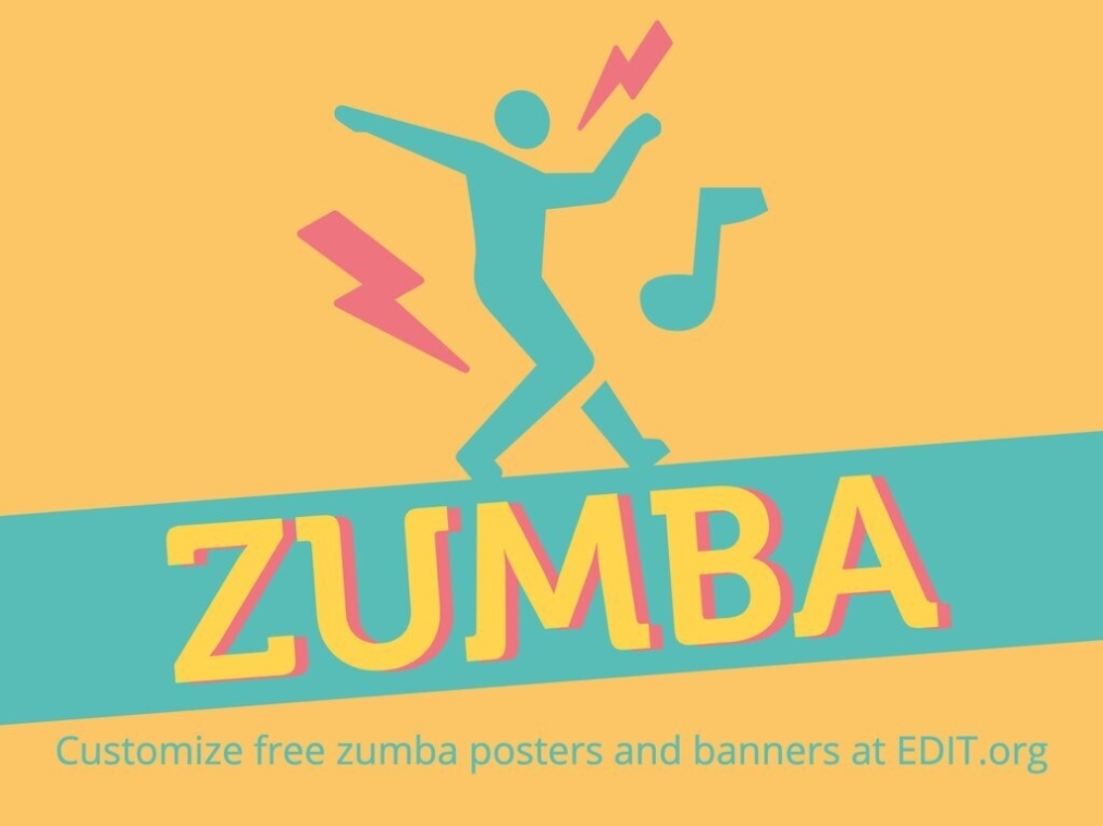 Free Zumba Flyer Templates To Edit Online Throughout Free Zumba Flyer Templates