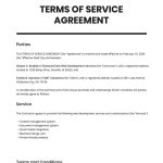 Freelance Service Agreement Template - Google Docs, Word, Apple Pages for Freelance Trainer Agreement Template
