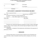 Georgia Settlement Agreement - Fill Out And Sign Printable Pdf Template with unmarried separation agreement template