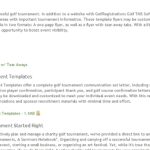 Golf Tournament Sponsorship Letter Template Database within golf tournament sponsorship agreement template