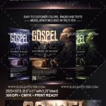 Gospel Night – Flyer Psd Template | By Elegantflyer Pertaining To Gospel Meeting Flyer Template