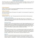 Grant Proposal Application Template | Free Word Templates throughout Sample Grant Proposal Template