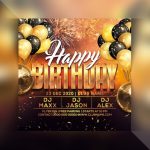 Happy Birthday Flyer Psd Free Download : 43 + Birthday Flyer Templates Throughout Free Birthday Flyer Templates