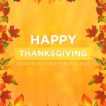 Happy Thanksgiving Blessings Church Flyer Template | Flyer Templates within Thanksgiving Flyers Free Templates