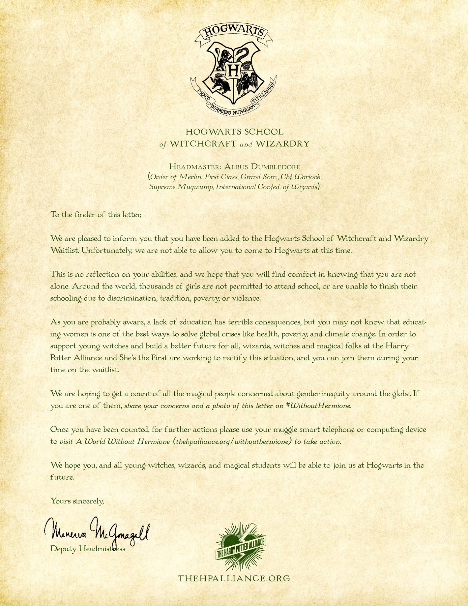 Harry Potter Hogwarts Acceptance Letter Printable | Letter Template In Harry Potter Acceptance Letter Template