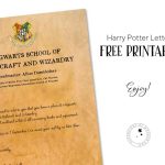 Harry Potter Letter Template, Free Printable Hogwarts Acceptance Letter In Harry Potter Letter Template